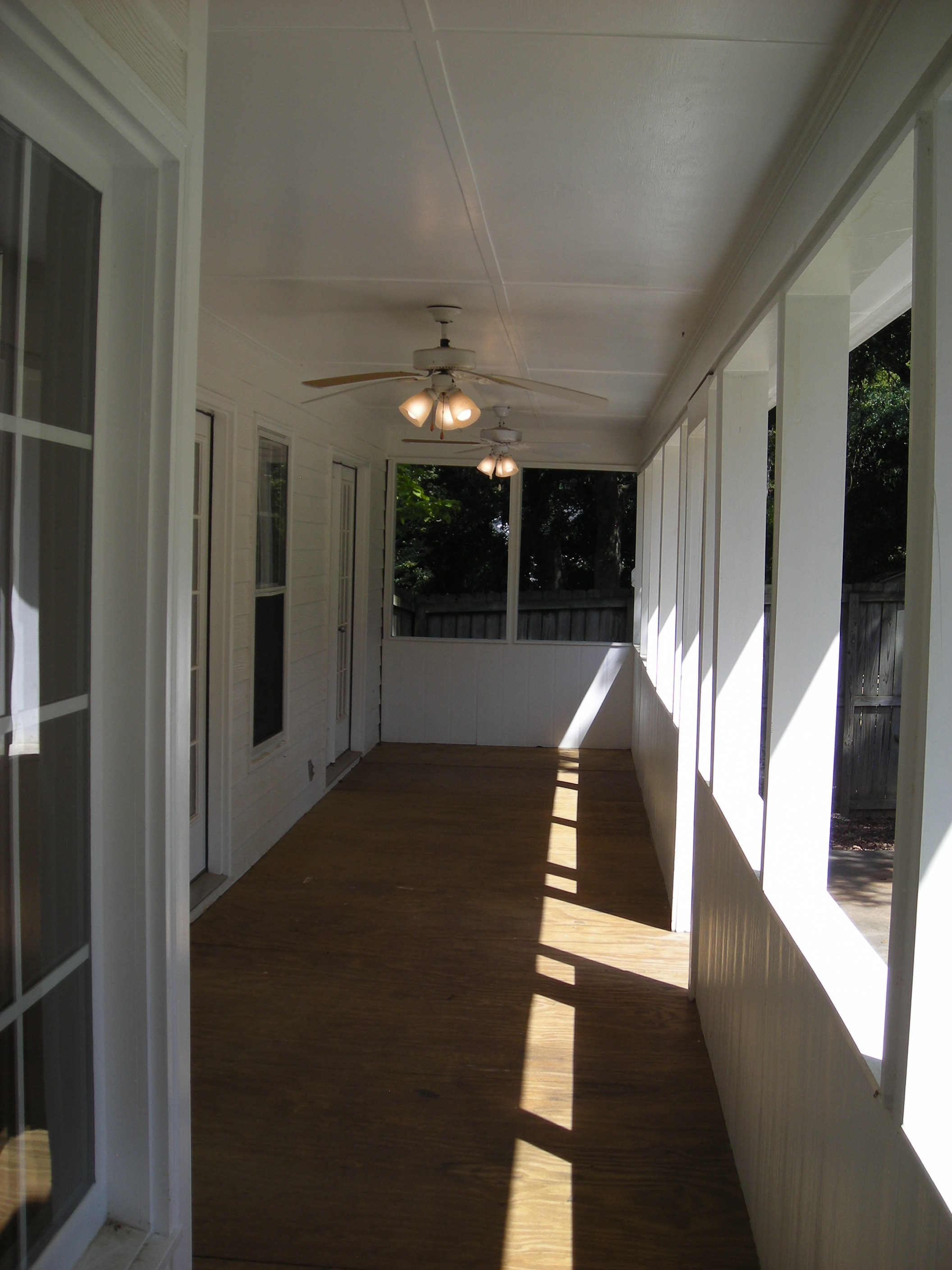 Back Porch looking East